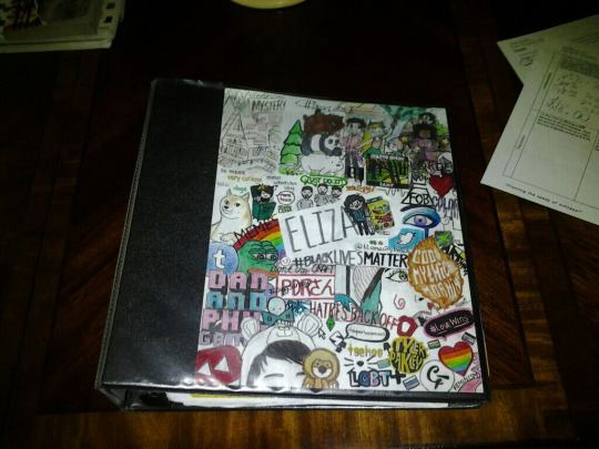 Binder Collage by llamacitybeach on DeviantArt