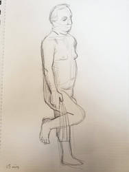 12th of February Life Drawing 6