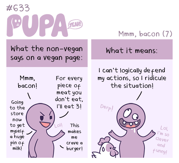 #633: Mmm, bacon (7) by Pupaveg