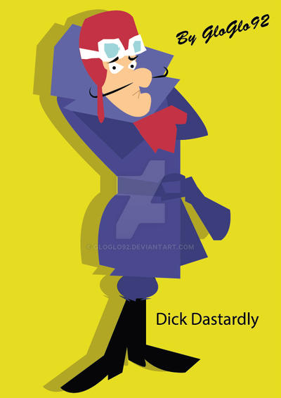 Dick Dastardly for KarciaDastardly99 by GloGlo92 on DeviantArt