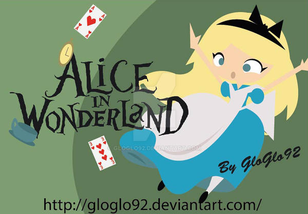 Alice in Wonderland Vector by GloGlo92