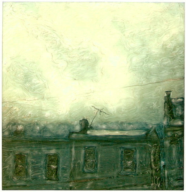 Rowhouse In The Storm