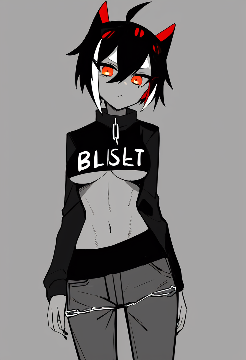 Emo Girl- - by KittyTamonwan on DeviantArt