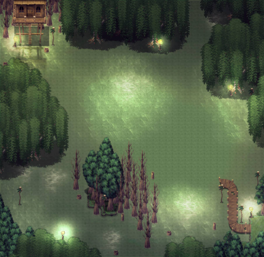 Map test: swamp by RocketDesignRE on DeviantArt