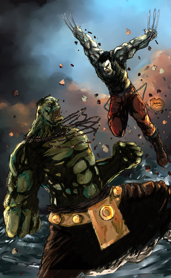 Ultimate hulk vs wolverine