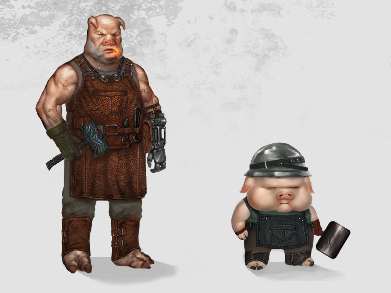 Weaponsmith Demon The Weaponsmith And The Apprentice by KenPascualArt on DeviantArt