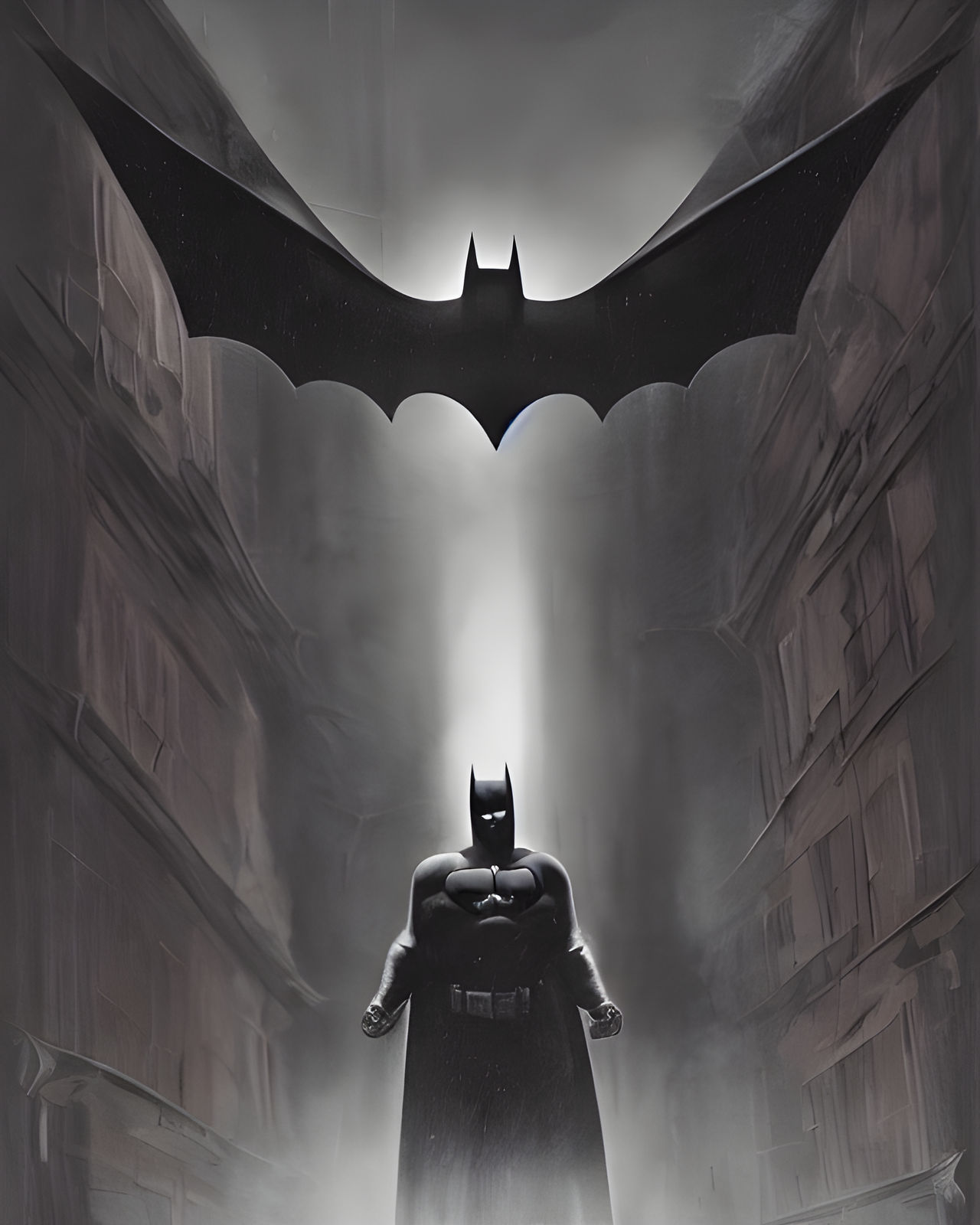 Batman - Gray Desktop Wallpaper by DraganD on DeviantArt