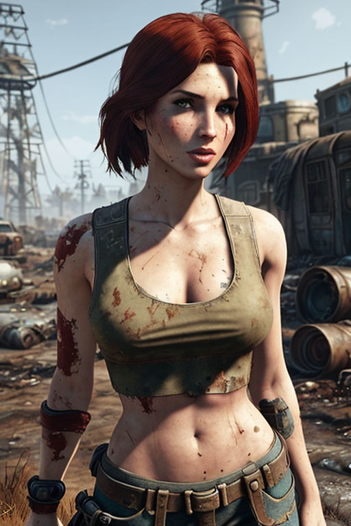 Cait 2 (Fallout 4) by TheDardanian on DeviantArt