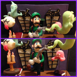 Luigi's Mansion Polymer Clay Set