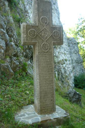 Cross at Bran Castle