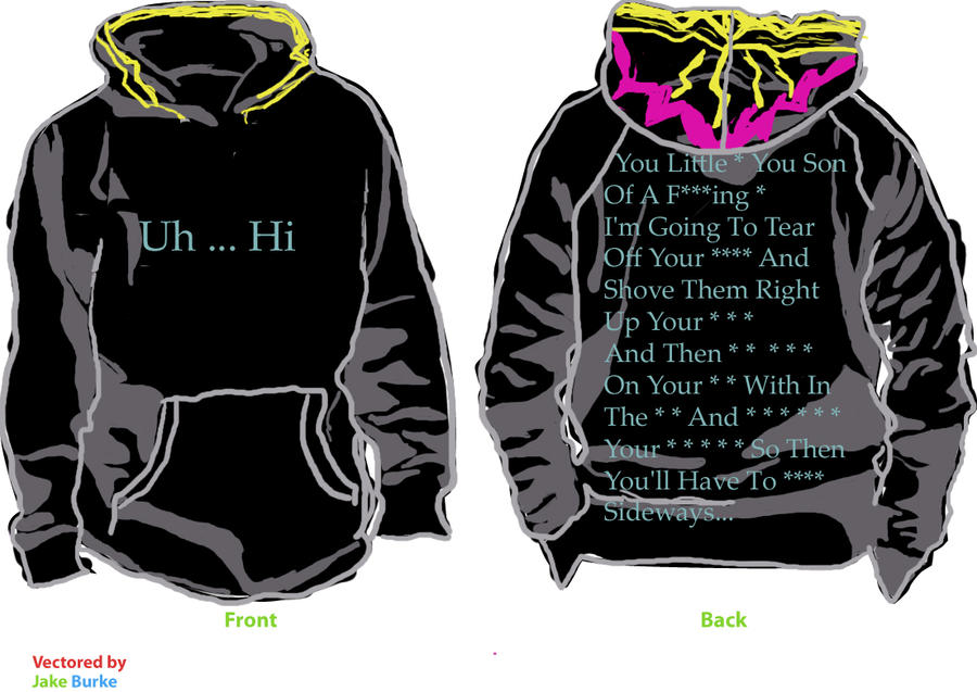 Hoodie design by The-Cosplay-Badger