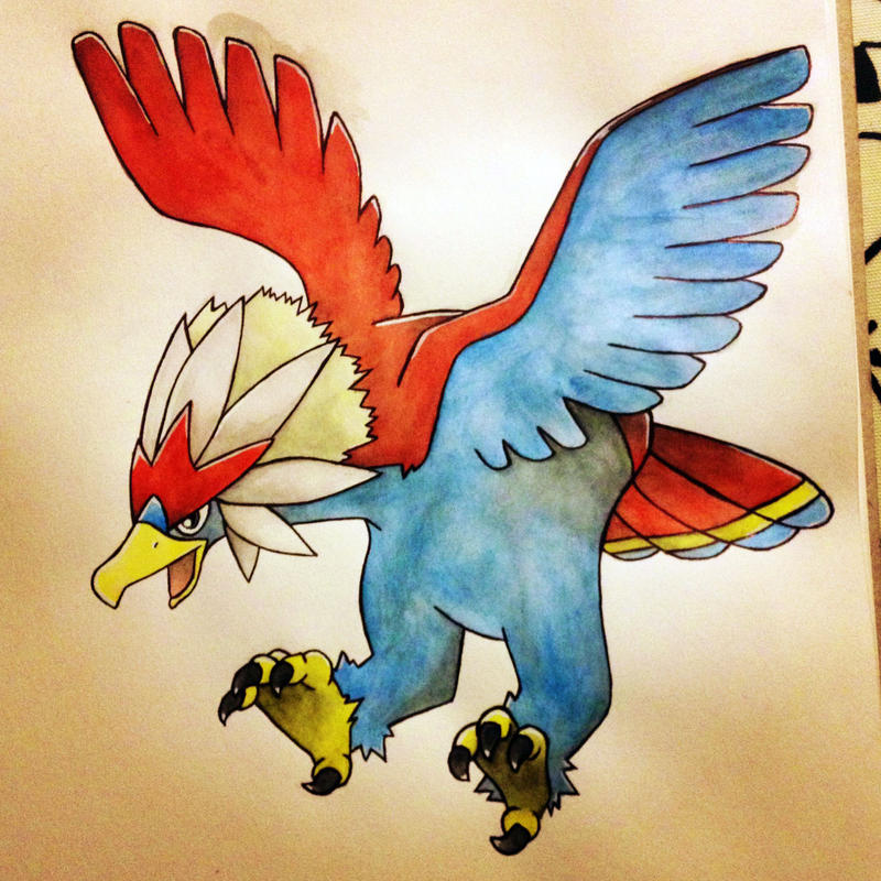 Braviary by katebeaarch on DeviantArt