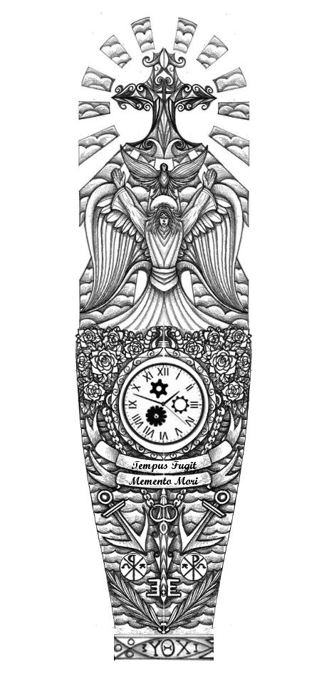 Religious Full Sleeve Tattoo Design By Thehoundofulster On Deviantart Religious Full Sleeve Tattoo Design By Thehoundofulster On Deviantart
