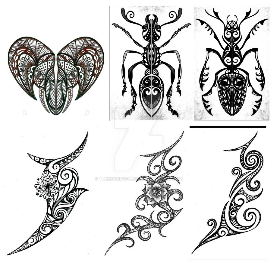 Random Tattoo Designs 2 by thehoundofulster on DeviantArt