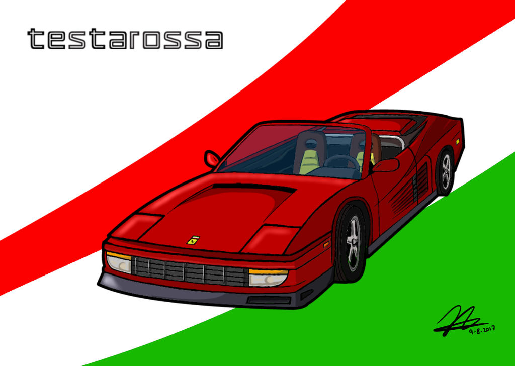 Testarossa Deviantart Ferrari Testarossa Convertible by JJuanjo55 on DeviantArt