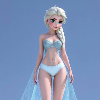 Elsa wearing Lingerie by RafAI33 on DeviantArt Elsa wearing Lingerie by RafAI33 on DeviantArt
