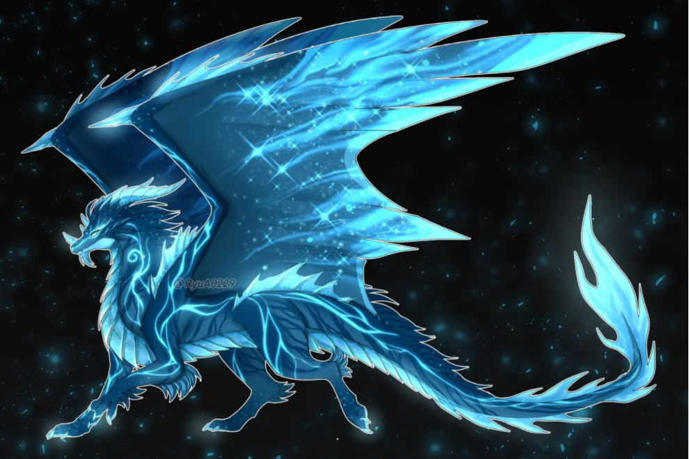 Crystal Dragon by Galaxycoconut on DeviantArt