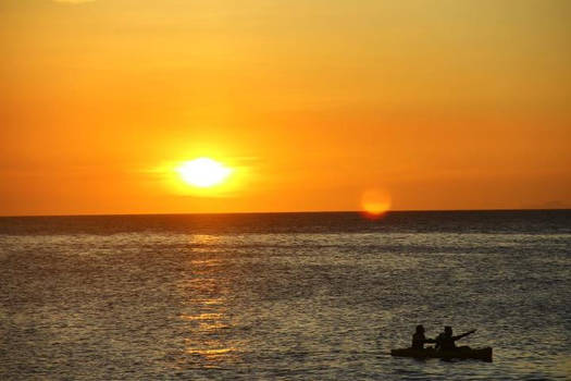 Sunset by the Sea