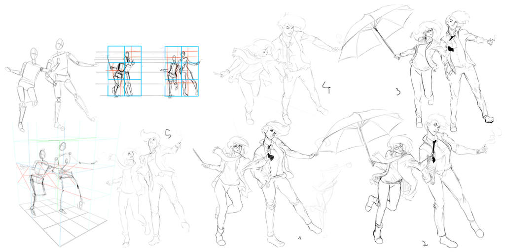 Comic Rotation Transformation Rotation Study by PirateFoxBox on DeviantArt