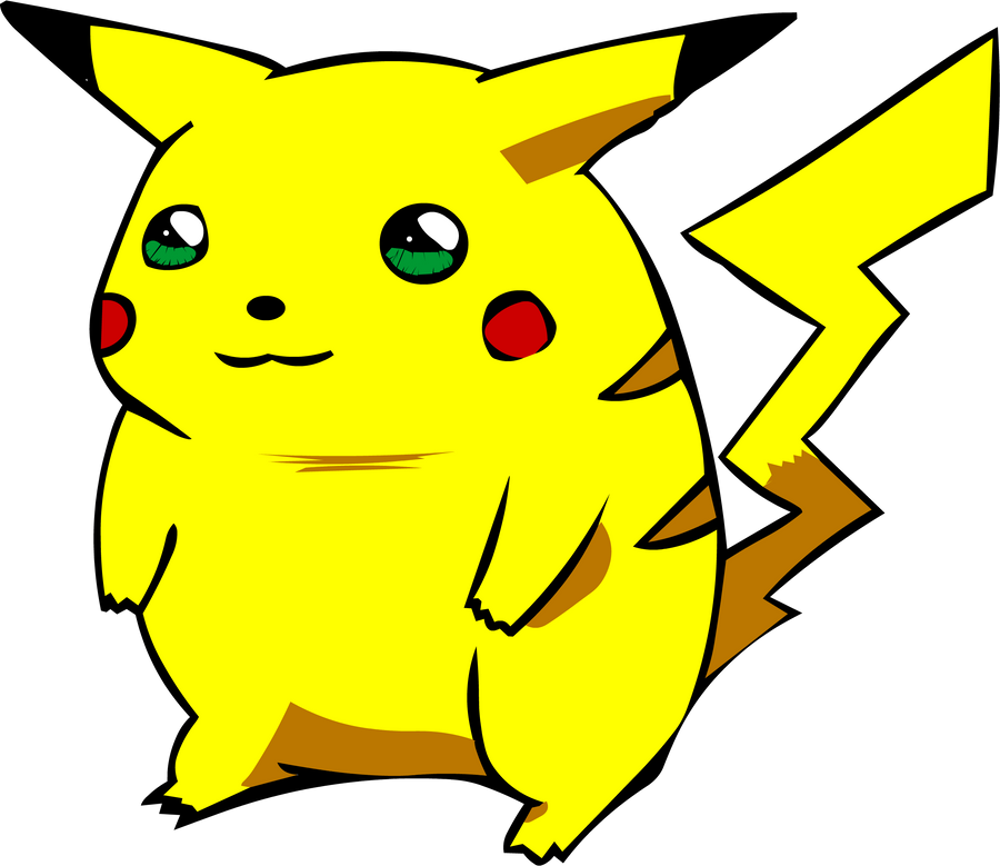 Pikachu Vector Deviantart Pikachu Vector by p0k3m0ndrawings on DeviantArt