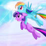 Twidash Flight Scene of Friendship