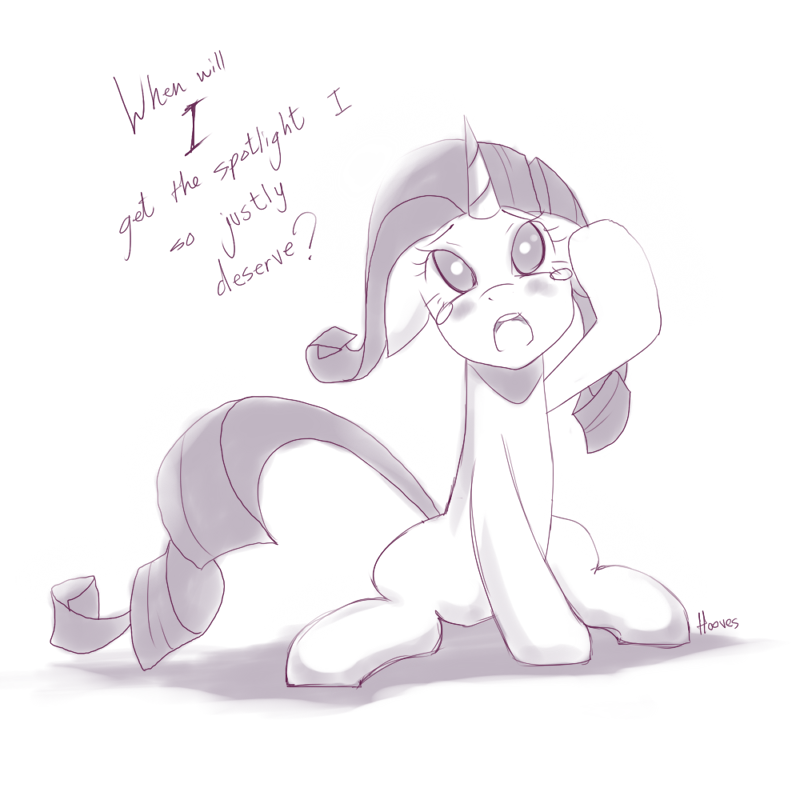 Rarity doodle