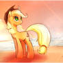 By the way, an Applejack wallpaper