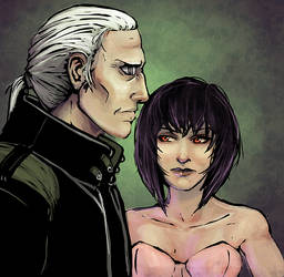 Batou and the Major