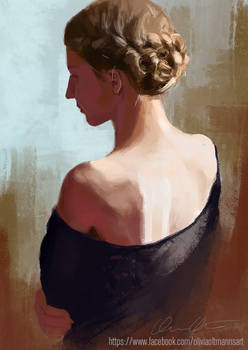 Girl with braid