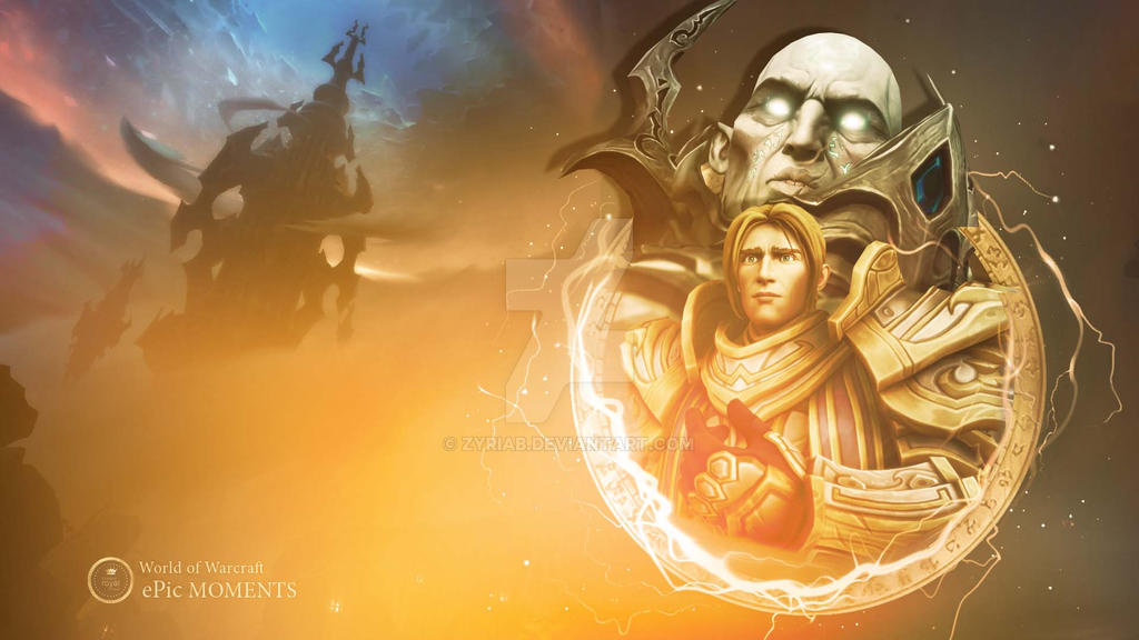 Shadowlands Short StoryZovaal and Anduin II by zyriab on DeviantArt