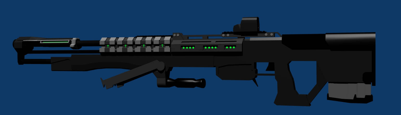 Gauss Rifle moded by jr-05849 on DeviantArt