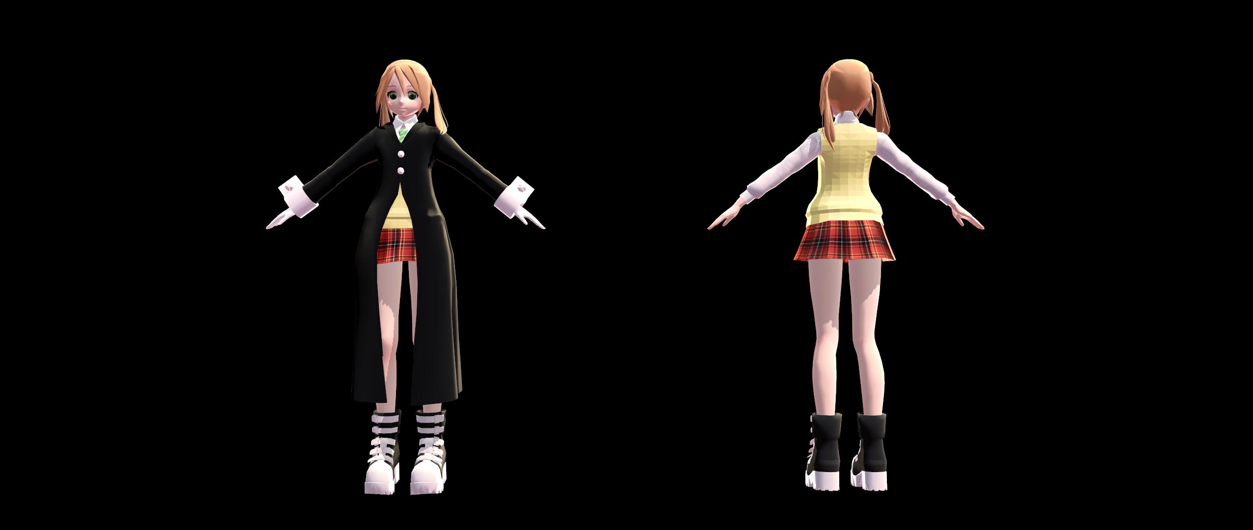 (MMD) Soul Eater- Maka Albarn [No DL]