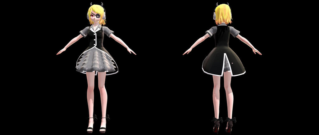 Tda Rin Mmd (MMD) VOCALOID- TDA Rin Hell DL by Fghostly on DeviantArt