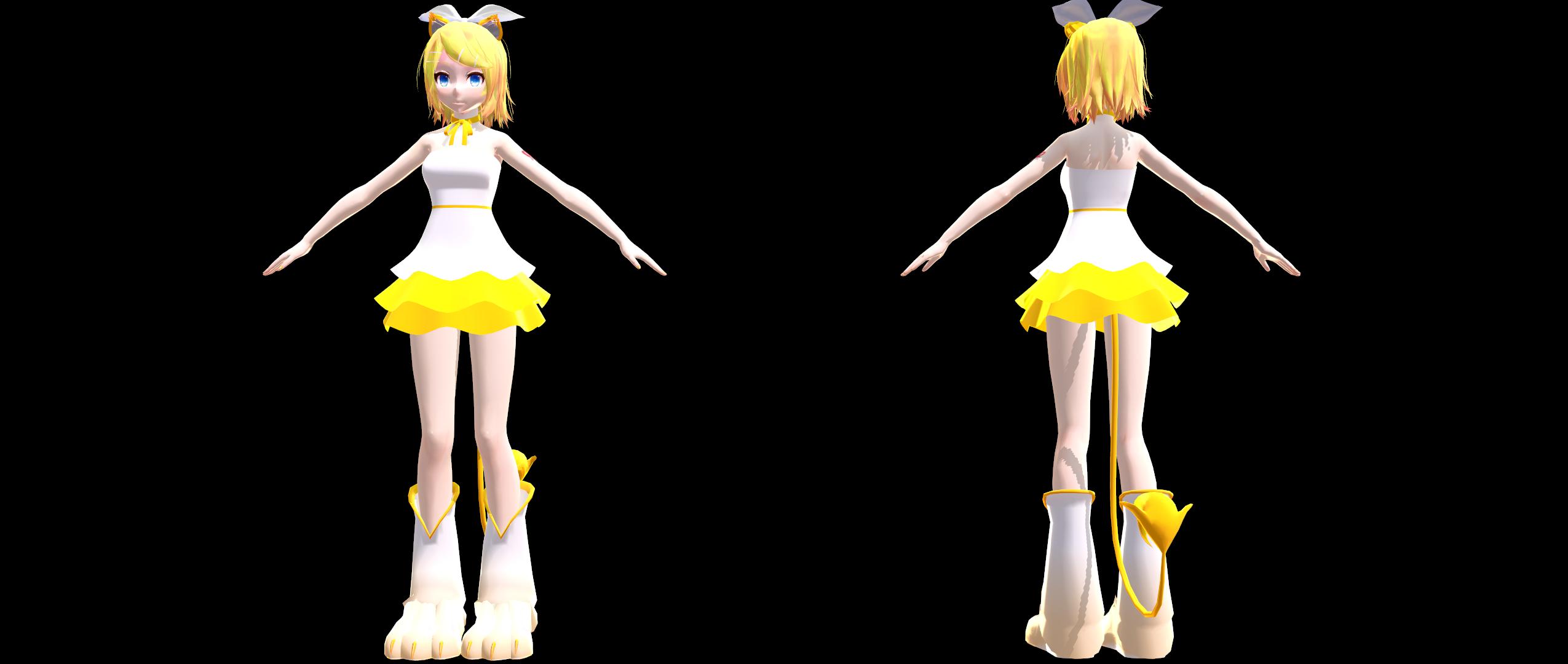 Tda Rin Mmd (MMD) VOCALOID- TDA Rin Neko DL by Fghostly on DeviantArt