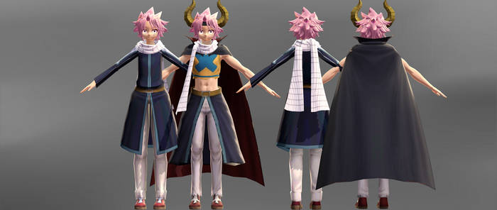 (MMD) Fairy Tail- Earth in Edolas Natsu [No DL]