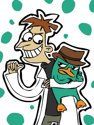 PF: AH PERRY THE PLATYPUS...