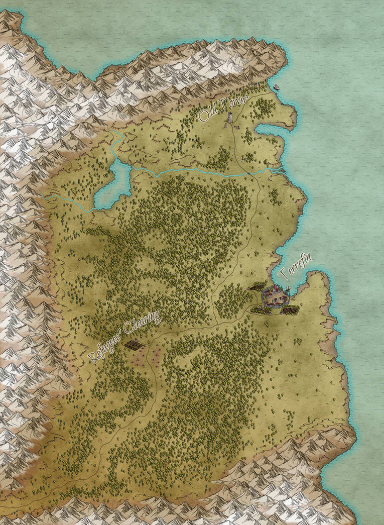 Wonderdraft - The Old Continent by Indaryn2 on DeviantArt