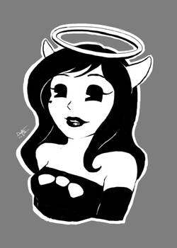 warm-up drawing - Alice Angel