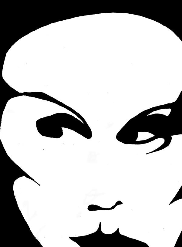 pen and ink face 3 by DavidMVanNess on DeviantArt