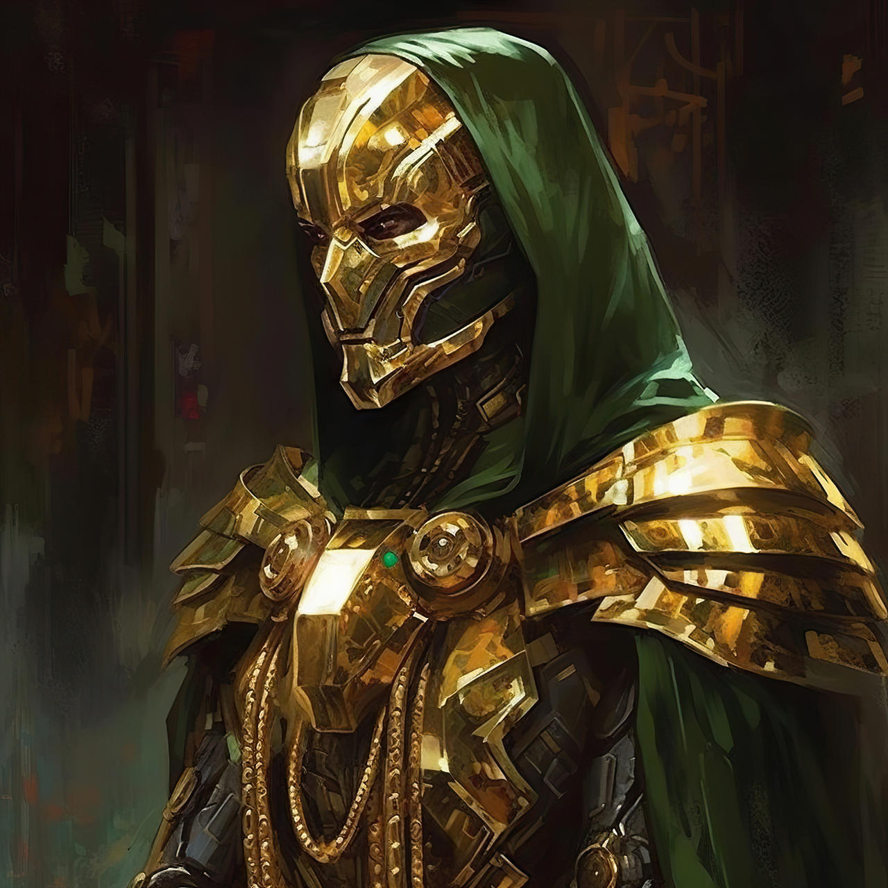 Doctor Doom In Regal Gold by iamrudja on DeviantArt