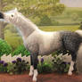 OOAK Felt fabric model Arab horse