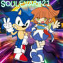 Sonic and Arle Sonic Racing Crossworlds