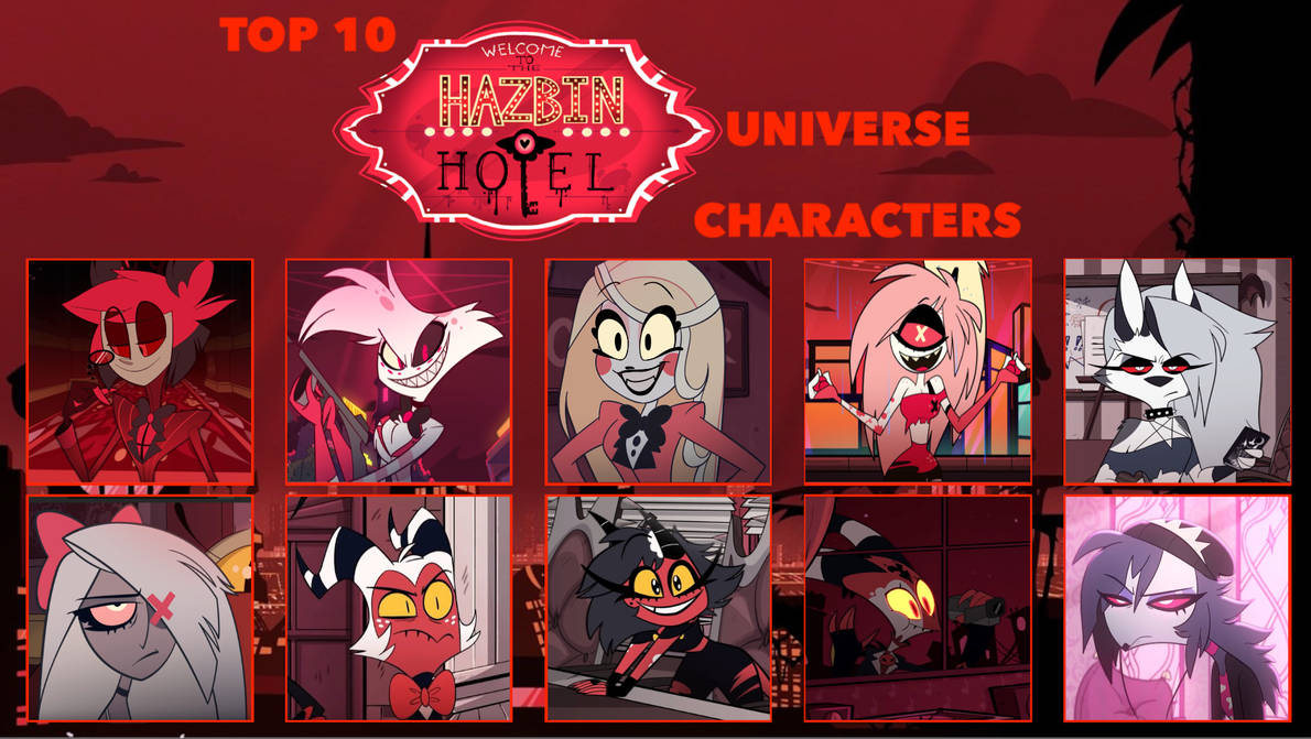 My 10 Hazbin Hotel/Helluva Boss Characters by Matthiamore on DeviantArt