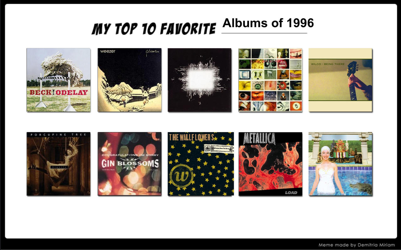 Top 10 Albums Of 1996 By Matthiamore On DeviantArt top-10-albums-of-1996-by-matthiamore-on-deviantart