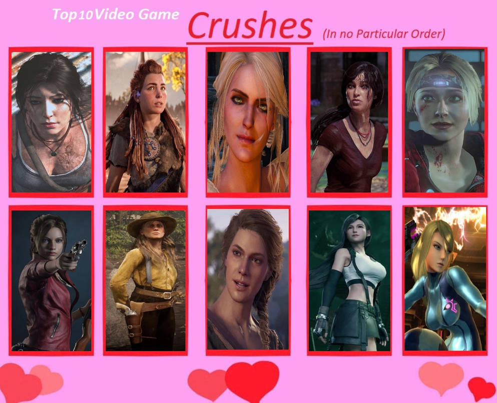 My Top 10 Video Game Crushes by Matthiamore on DeviantArt