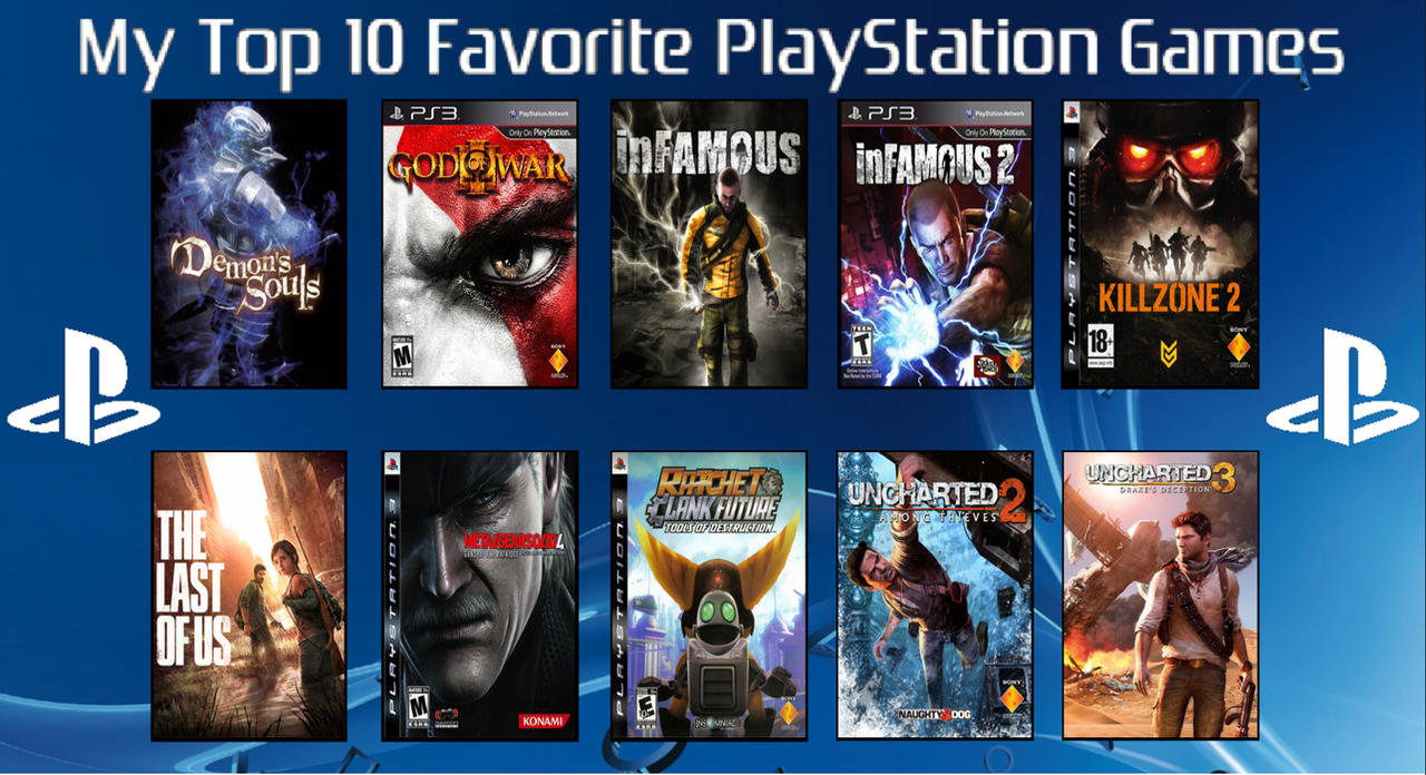 Mus Verbaasd Moreel Top 10 PS3 Games by Matthiamore on DeviantArt
