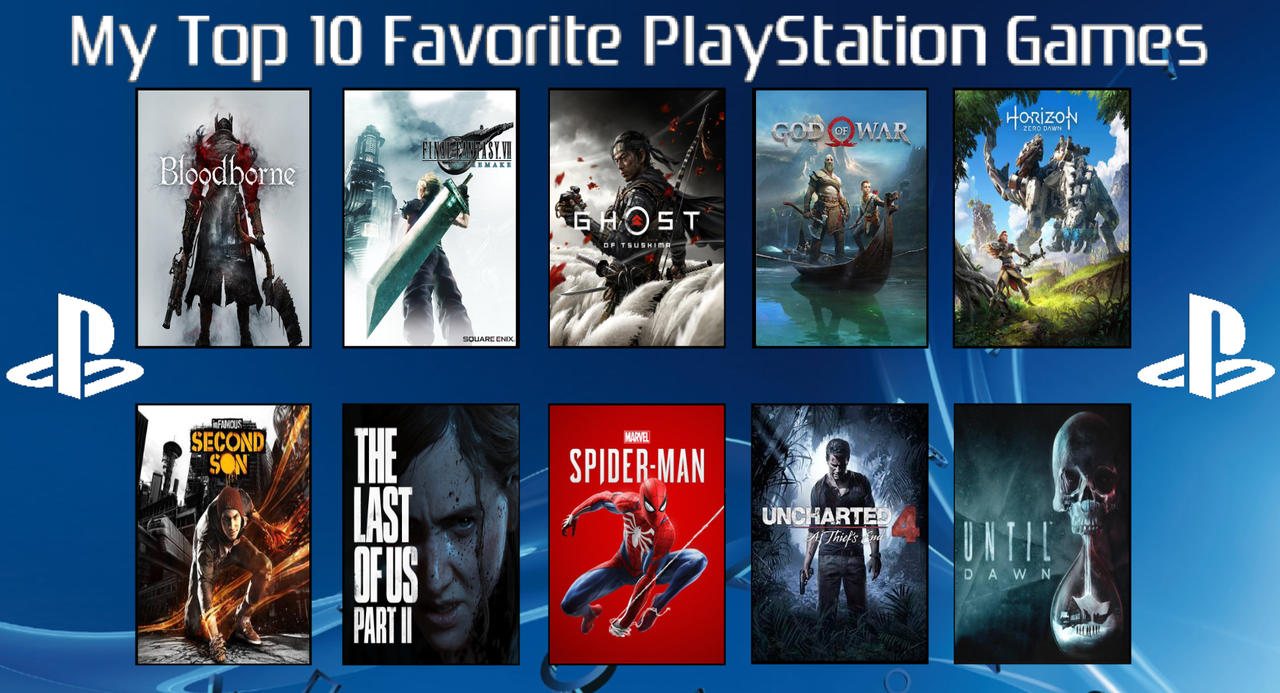 Top 10 PS4 Games by Matthiamore on DeviantArt