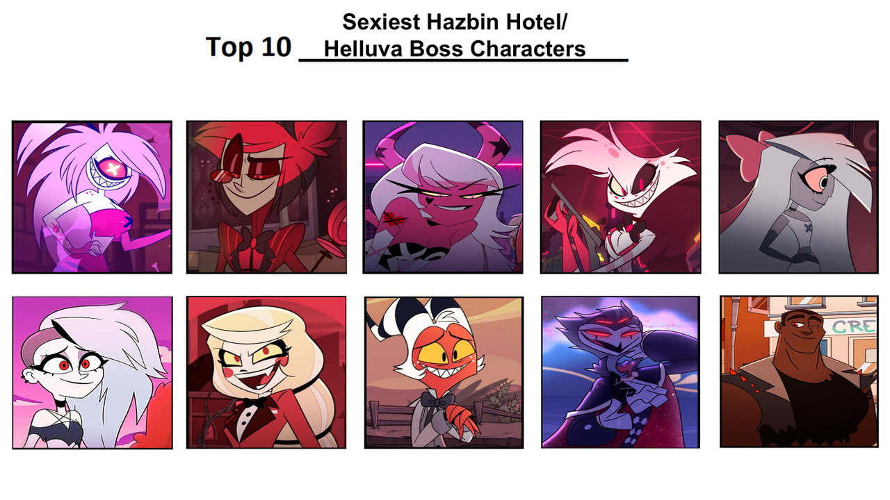 10 Sexiest Hazbin Hotel/Helluva Boss Characters by Matthiamore on ...