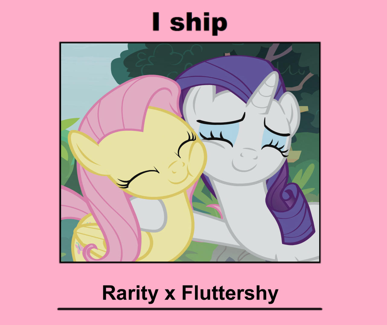 I Ship Rarity X Fluttershy By Matthiamore On DeviantArt i-ship-rarity-x-fluttershy-by-matthiamore-on-deviantart