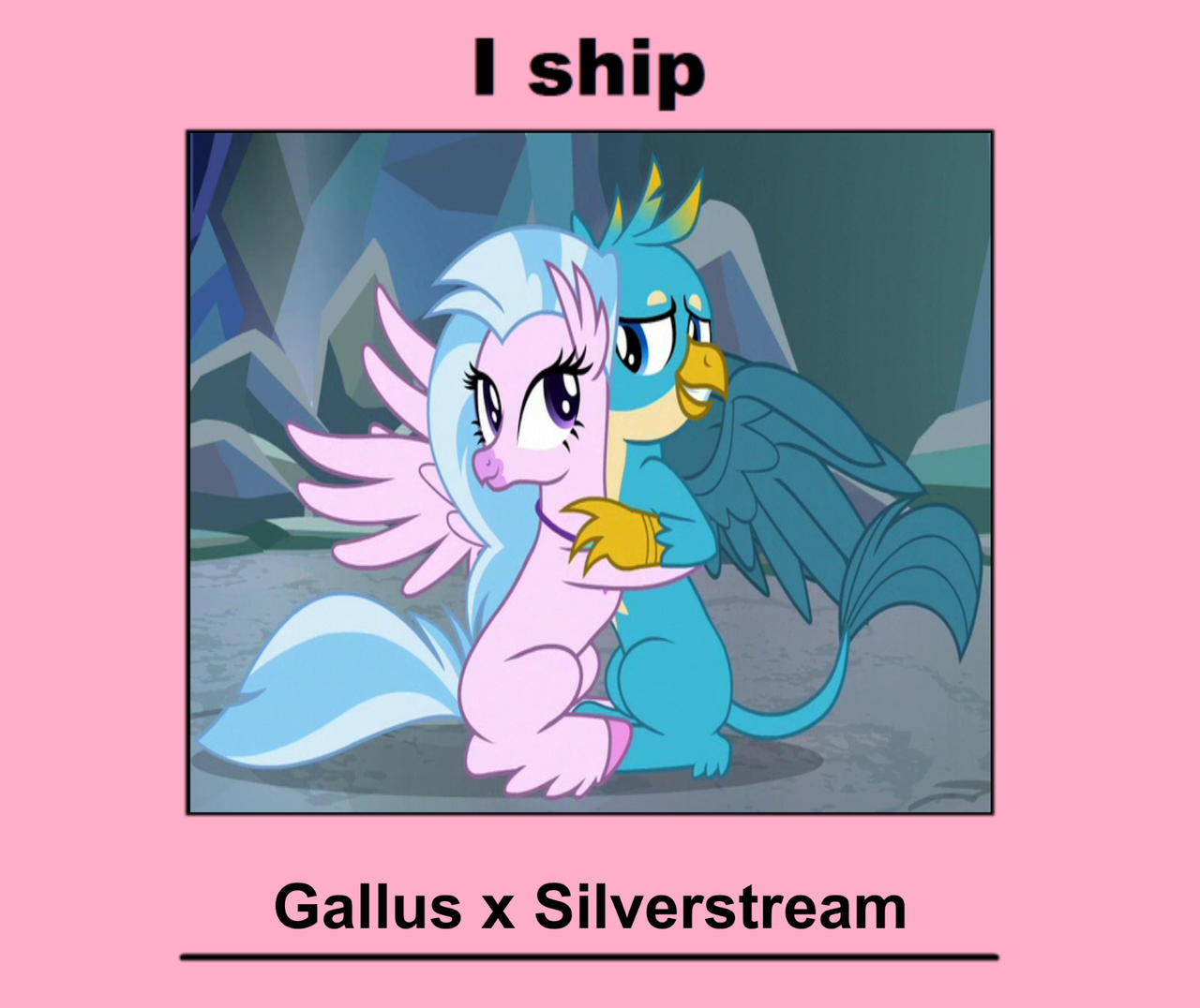 I Ship Gallus x Silverstream by Matthiamore on DeviantArt